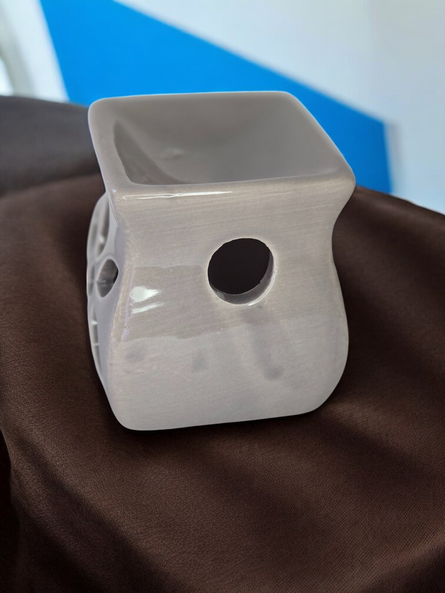 Flower Wax Warmer (grey)